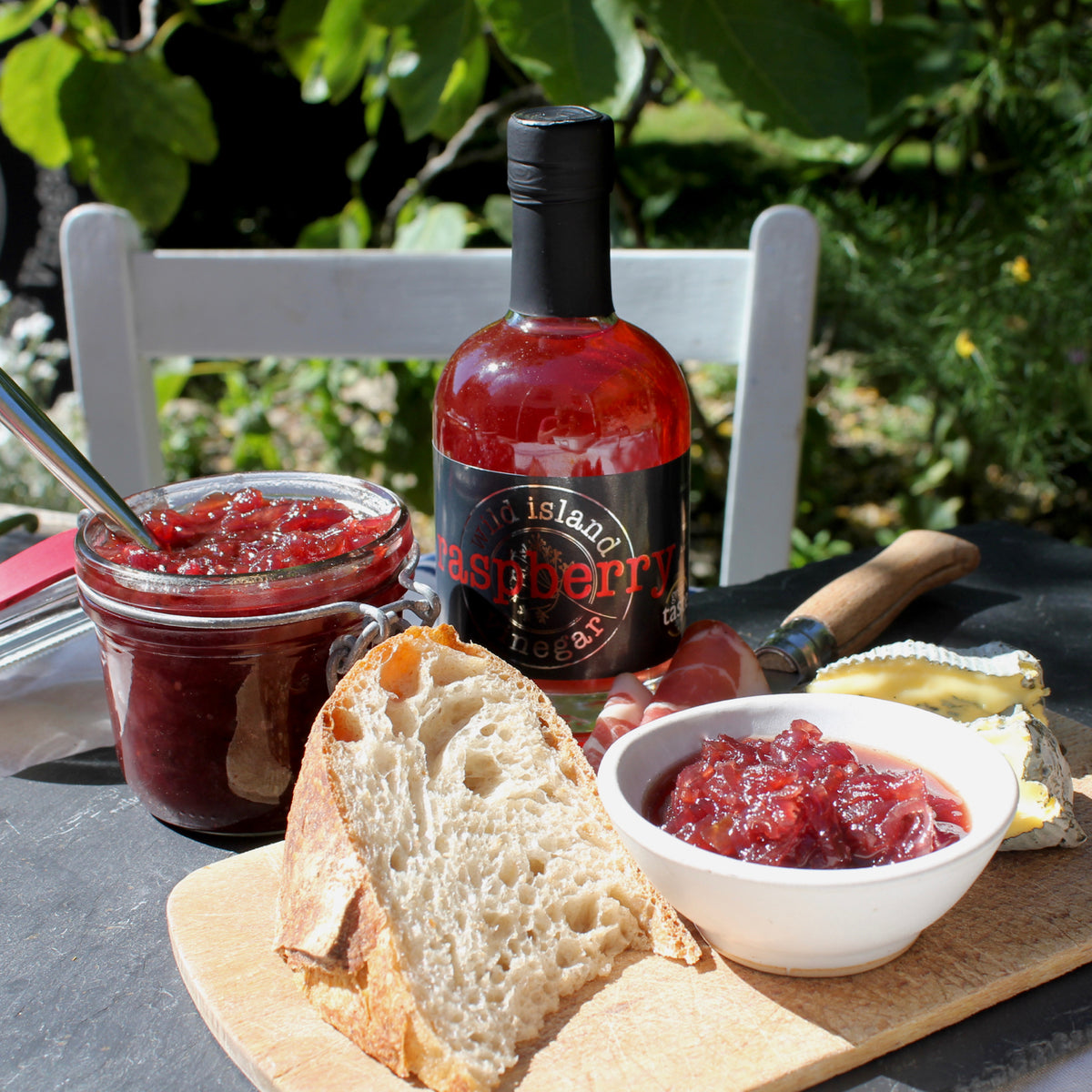 Red onion marmalade with Raspberry Vinegar Wild Island Store